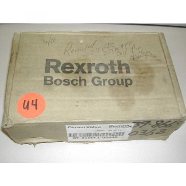 Rexroth Bosch GT-010061-00440 Ceram Valve 150 PSI New In Box B13 #2 image