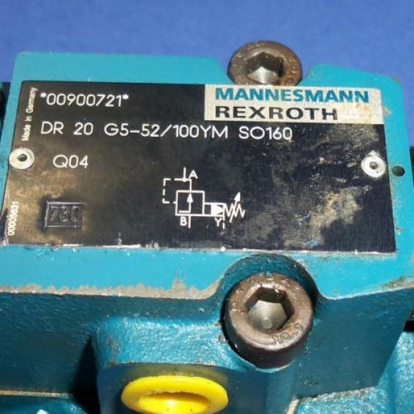 REXROTH HYDRAULIC VALVE, DR20G5-52/100YMSO160 *NEW* #2 image