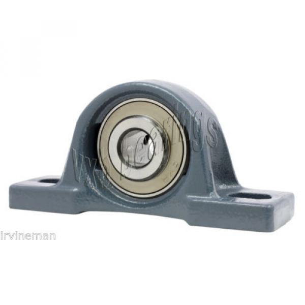 FYH FC4460192 Four row cylindrical roller bearings 672944 NAP205-15 15/16&#034; Pillow Block with eccentric locking collar Mounted Bearings #2 image