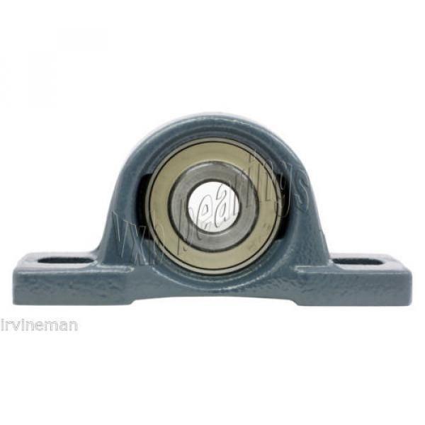FYH FC74108400/YA3 Four row cylindrical roller bearings NAP207-22 1 3/8&#034; Pillow Block/eccentric locking #11 image