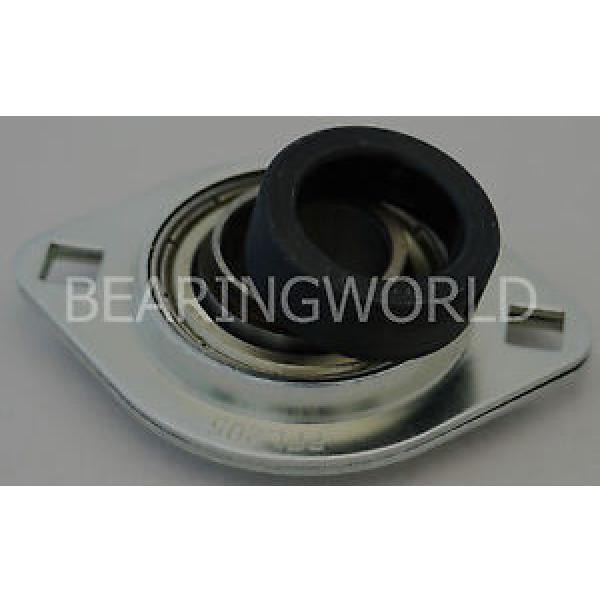 SAPFL206-30MM FCD4462265 Four row cylindrical roller bearings High Quality 30mm Eccentric Pressed Steel 2-Bolt Flange Bearing #1 image