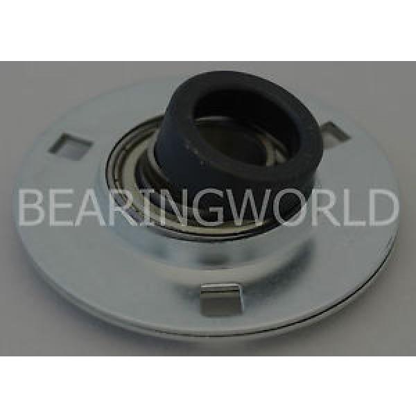 NEW Double row angular contact ball bearings 156940H SAPF204-20MM High Quality 20mm Eccentric Pressed Steel 3-Bolt Flange Bearing #1 image