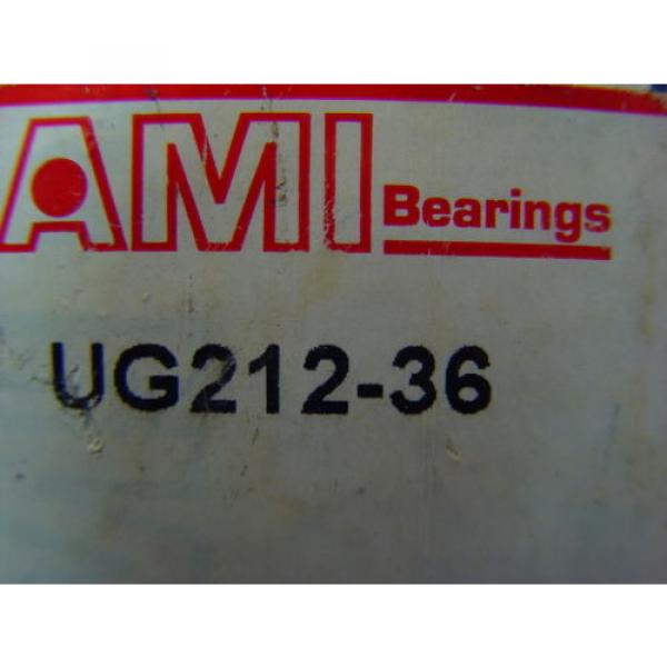 AMI QJ1072N2MA Four point contact ball bearings 176172K UG212-36 Eccentric Collar Bearing 2 1/4&#034; #2 image