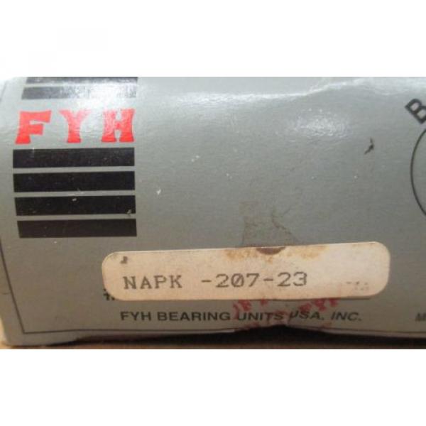 FYH FC3446130 Four row cylindrical roller bearings NAPK207-23 bearing，Vertical seat, NAPK series, with eccentric sleeveNAPK20 #3 image