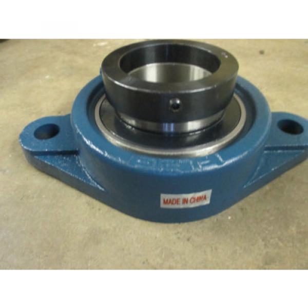 2 QJ1988N2MA Four point contact ball bearings 176988K 15/16&#034; two bolt flange bearing eccentric collar lock FL215 #2 image