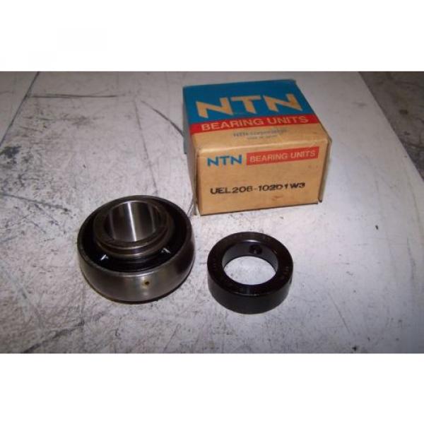 NEW FCD132176450 Four row cylindrical roller bearings NTN UEL206-102D1W3 BEARING INSERT ECCENTRIC LOCKING COLLAR TYPE #1 image