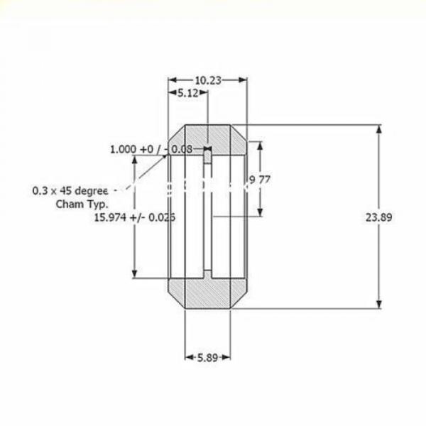 (10) 6234M Deep groove ball bearings 234H Dual Bearing Polycarbonate SOLID V Wheel Kit w/ Eccentric CNC 3D Printer #3 image