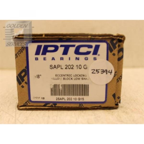 IPTCI NJG2324VH Full row of cylindrical roller bearings SAPL 202 10 G Eccentric Locking Pillow Block Low Shaft 5/8&#034; #1 image