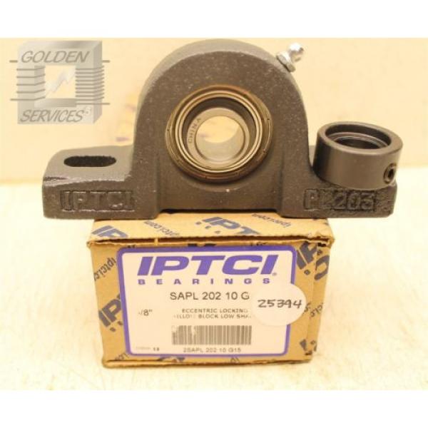 IPTCI NJG2324VH Full row of cylindrical roller bearings SAPL 202 10 G Eccentric Locking Pillow Block Low Shaft 5/8&#034; #5 image