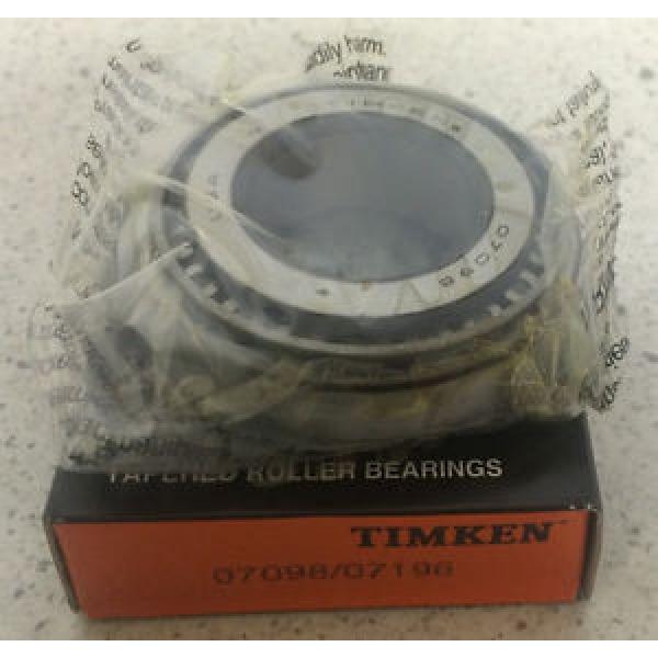  07098 &amp; 07196 Tapered Roller Bearing Cone &amp; Cup #1 image