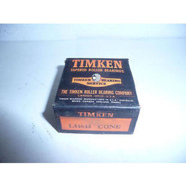  L44643 Tapered Roller Bearing Cone L 44643 #1 image