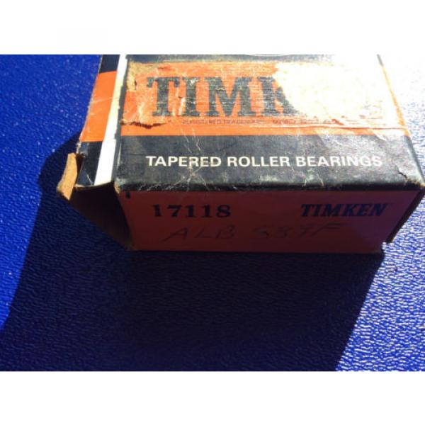 (1)  17118 Tapered Roller Bearing Single Cone Standard Tolerance #2 image
