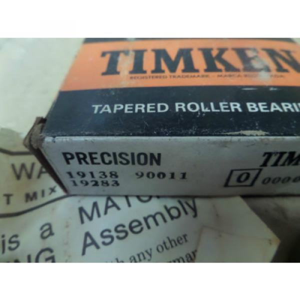  Precision Tapered Roller Bearing Cup and Cone 19138 19283 90011 New #4 image