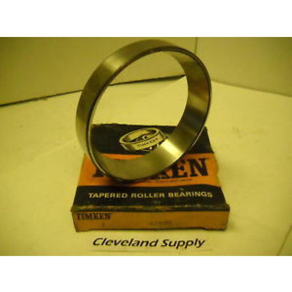  47620 TAPERED ROLLER BEARING CUP NEW CONDITION IN BOX #1 image