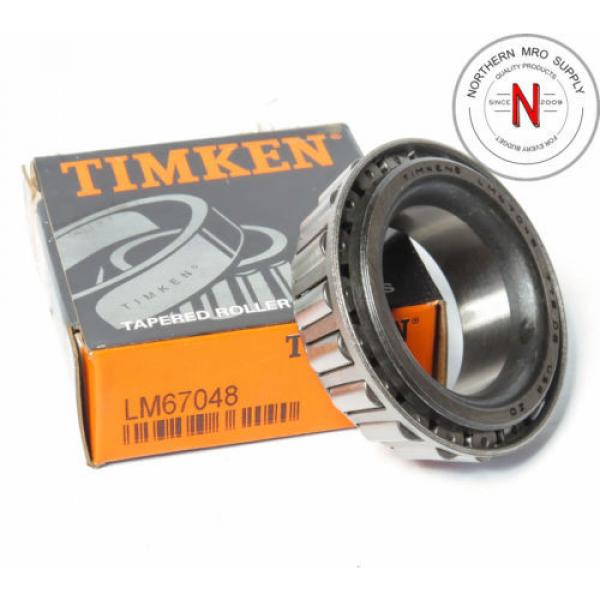  LM67048 Tapered Roller Bearing Cone  1-1/4IN ID .66&#034; WIDTH #1 image