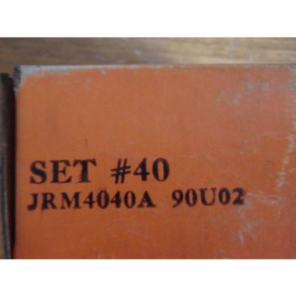 Tapered Roller Bearings  w/ Box SET# 40  JRM40-40A 90U02 USA #4 image