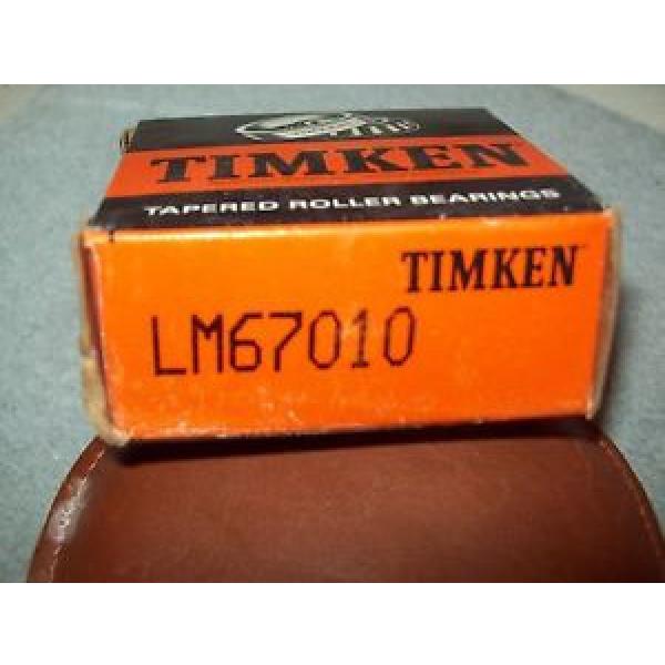 NEW Old Stock  Tapered Cup Roller Bearing LM67010 #1 image
