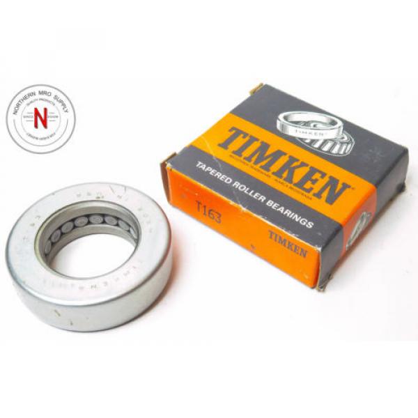  T163 TAPERED ROLLER THRUST BEARING 1.635&#034; x 2.859&#034; x .8438&#034; #1 image