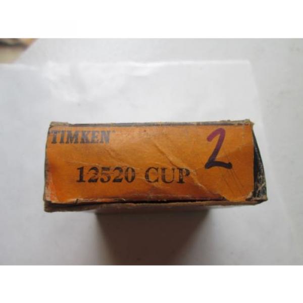 NEW  12520 Cup Cone Tapered Roller Bearing Cup #3 image