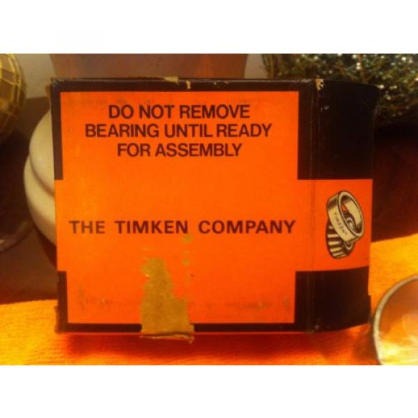  TAPERED ROLLER BEARING #3730  N.O.S. IN ORIGINAL PACKAGING INSIDE AND OUT #10 image