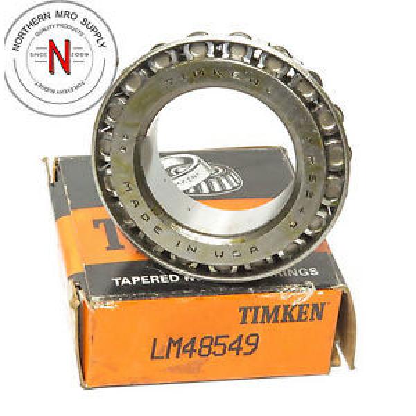  LM48549 TAPERED ROLLER BEARING 1.375&#034; ID .72&#034; CONE WIDTH #1 image