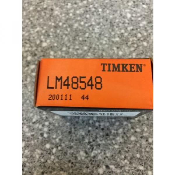NEW IN BOX  TAPERED ROLLER BEARING LM48548 #2 image