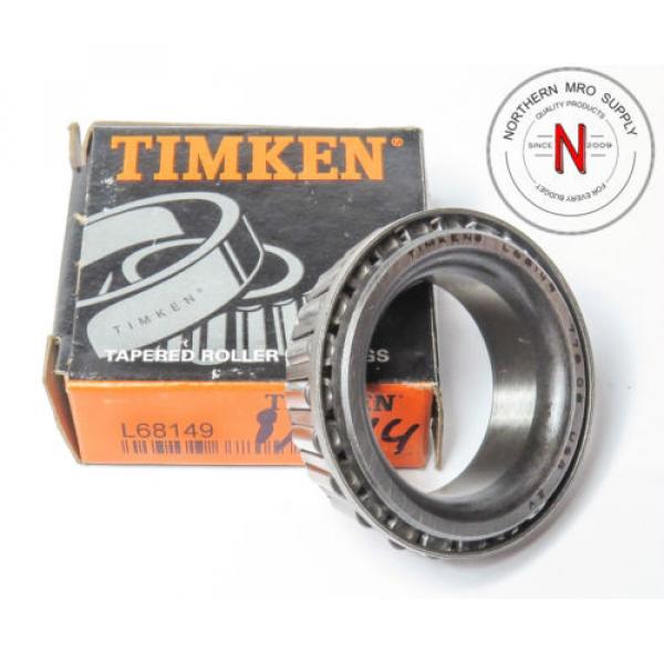  L68149 ROLLER BEARING 1.3775 IN ID X .660 IN W TAPERED CONE #1 image