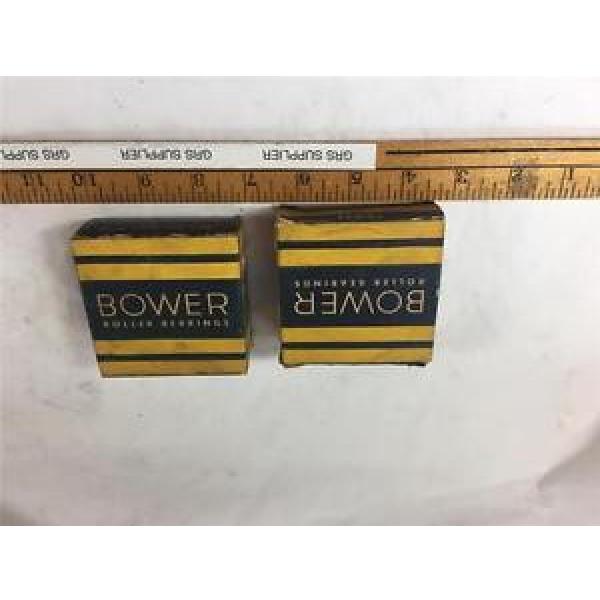 BOWER 25590 TAPERED ROLLER BEARINGS(LOT OF2) NEW OLD STOCK​​ #1 image