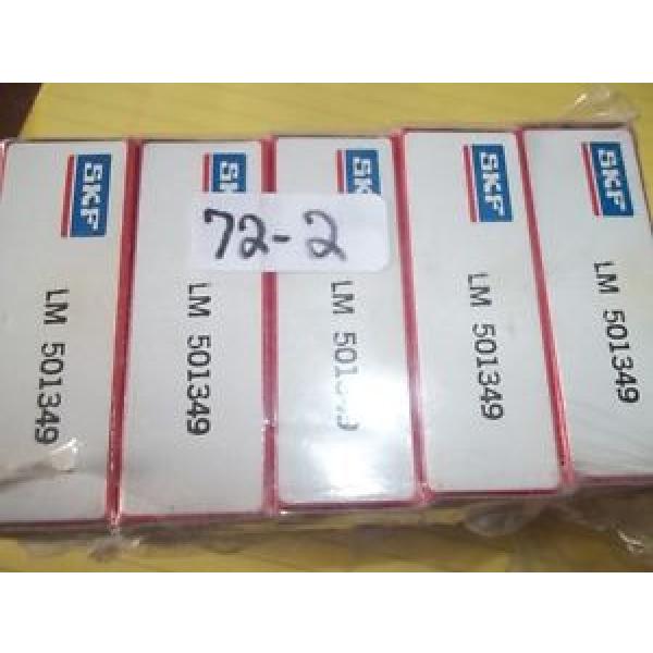 Lot of (5) New  LM 501349 Tapered Roller Bearings #1 image
