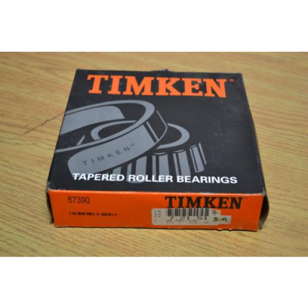  tapered roller bearing 67390  133.35 mm  X 196.85 mm  X 46.038 mm #2 image