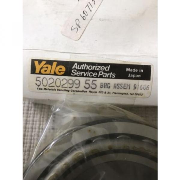 NEW YALE TAPERED ROLLER BEARING ASSEMBLY 502029955 Forklift 91686 #3 image