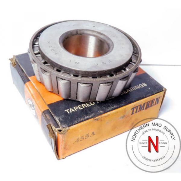 NEW  455A Tapered Roller Bearing  1.5000&#034; ID 1.1540&#034; Width  FREE RETURNS #1 image
