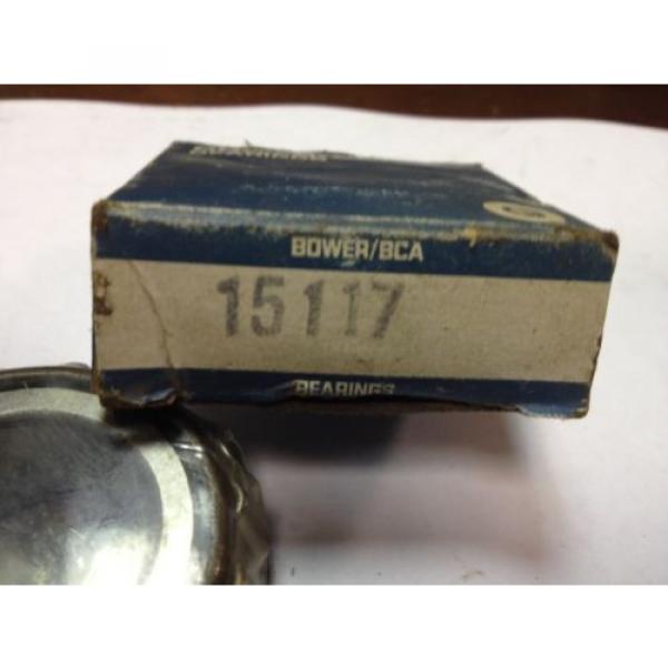 Bower 15117 Tapered Roller Bearing NOS Made-In-The-USA #2 image