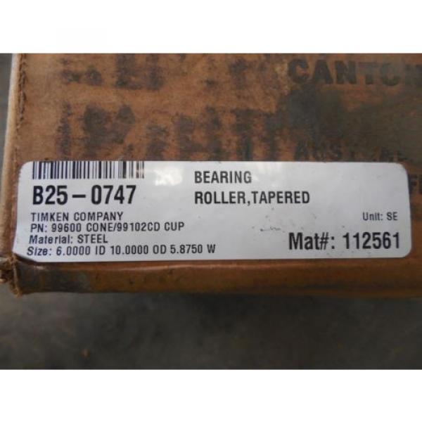 NEW  9960 / 99102CD Tapered Roller Bearing Cone &amp; Cup Assembly #2 image