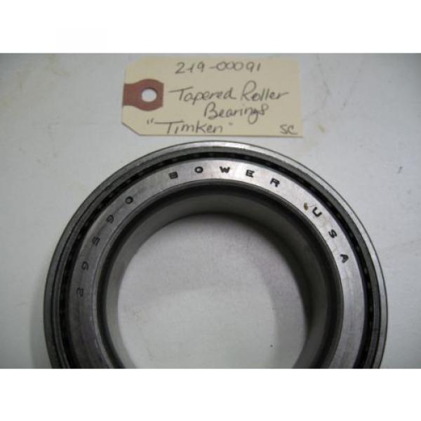  29590 &amp; 29520 Tapered  Cone Roller Bearing W/Race Cup (1) Set 2 pcs (091) #3 image