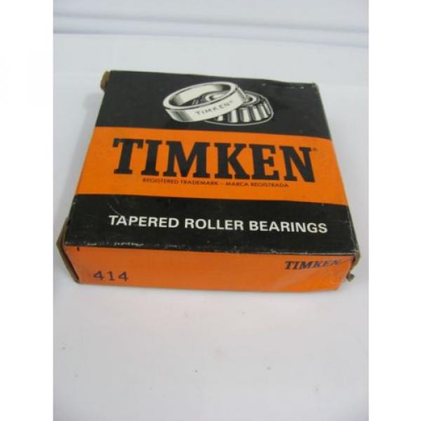 1 NEW  414 Cone Tapered Single Cup Roller Bearing Race #1 image