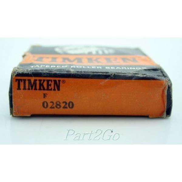  02820 Tapered Roller Bearings Outer Race Cup Steel #7 image