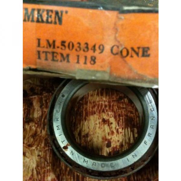  Tapered Roller Bearings LM-503349 CONE Item 118 #3 image