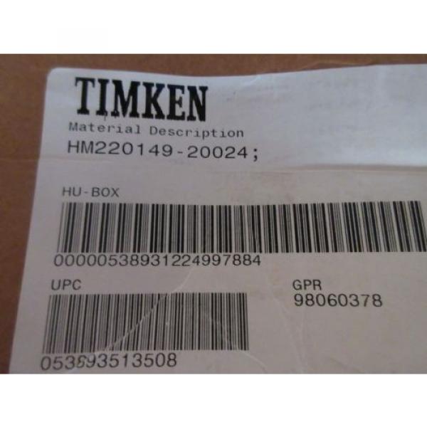  HM220149 Tapered Roller Bearing Single Cone 3.9360&#034; ID 1.6540&#034; W USA #10 image