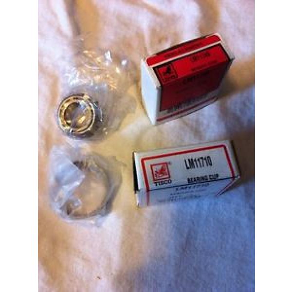 Tisco LM11749 Tapered Roller Bearing W/ LM11710 Bearing Cup  #1 image