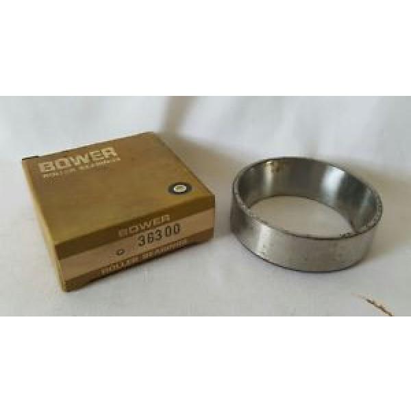  BOWER # 36300 TAPER ROLLER BEARING CUP MADE IN USA NEW OLD STOCK NOS #1 image