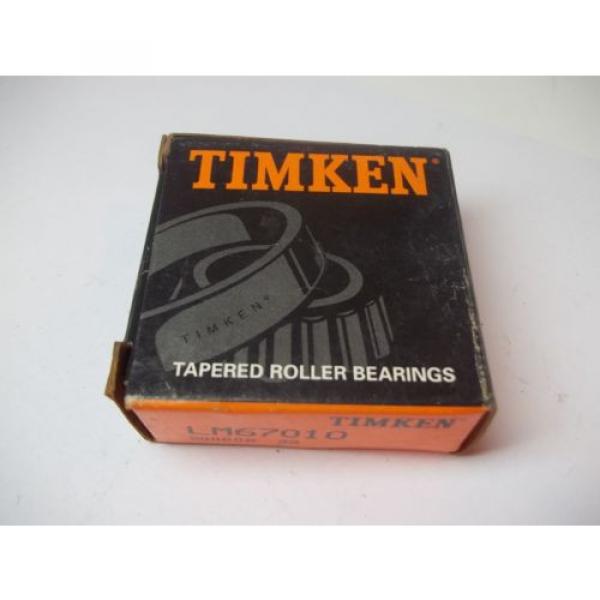 NIB  TAPERED ROLLER BEARINGS MODEL # LM67010 NEW OLD STOCK 200008 99 #1 image