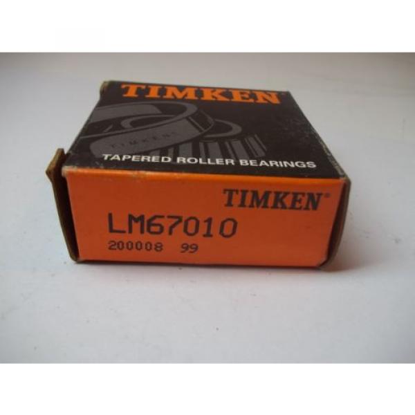 NIB  TAPERED ROLLER BEARINGS MODEL # LM67010 NEW OLD STOCK 200008 99 #2 image