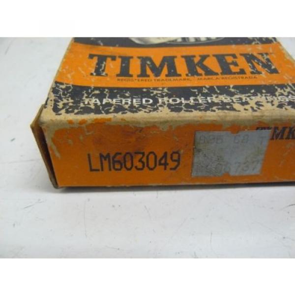 NEW  LM603049 BEARING TAPERED ROLLER 1.7812 X .7812 INCH #2 image