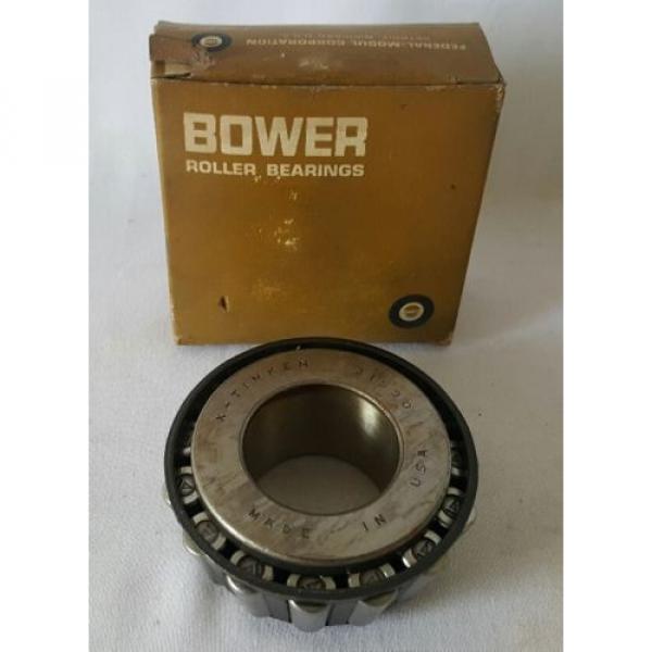  BOWER # 31590 TAPER ROLLER BEARING MADE IN USA NEW OLD STOCK NOS #2 image