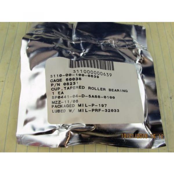 08231 Tapered Roller Bearing Cup Military Moisture Proof Packaging [A5S4] #4 image