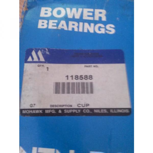  - part # 6320 (H100) - TAPERED ROLLER BEARING CUP - Taper   GMC part# 118588 #2 image