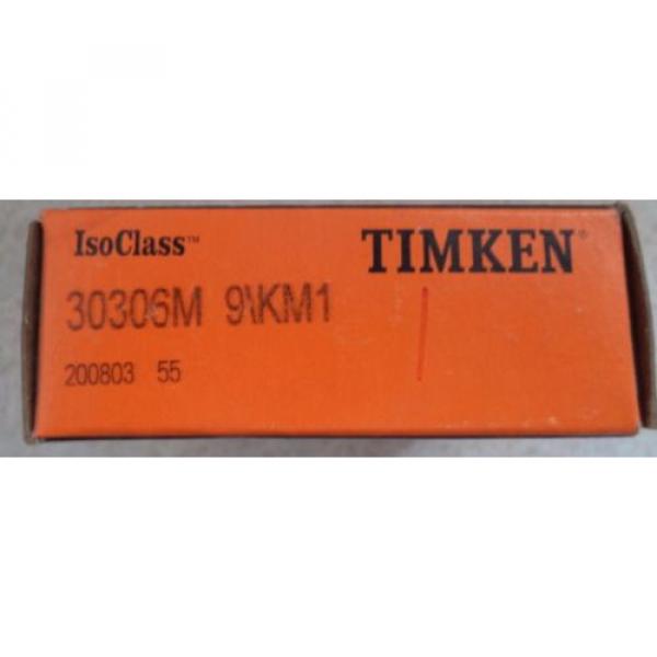  IsoClass Tapered Roller Bearing 30306M 9/KM1 #2 image