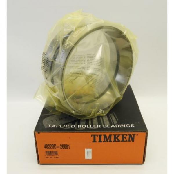 48220D-20081 Tapered Roller Bearing Double Cup NEW #1 image