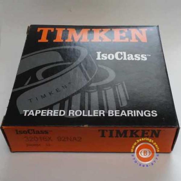 32016X Tapered Roller Bearing Cup and Cone Set 80x125x29mm  -   #1 image